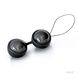Вагинальные шарики LELO Luna Beads Noir Black, смещенный центр тяжести, диаметр 2,9 см, 2х37 г SO8685 фото 1