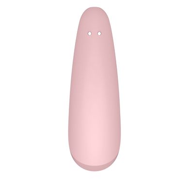 Вакуумный клиторальный стимулятор Satisfyer Curvy 2+ Pink с управлением через интернет SO3782 фото