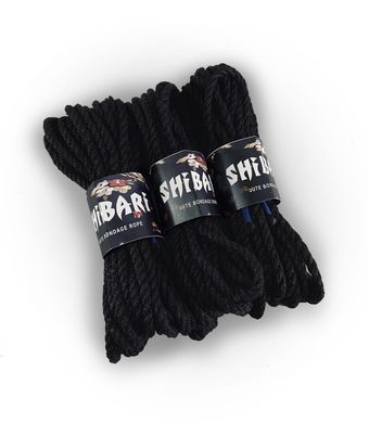 Джутовая веревка для Шибари Feral Feelings Shibari Rope, 8 м черная SO4004 фото