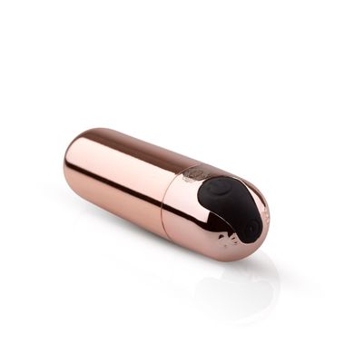 Вибропуля Rosy Gold — Nouveau Bullet Vibrator, перезаряжаемая SO4593 фото