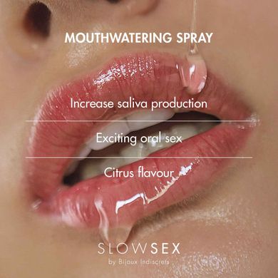 Спрей для посилення слиновиділення Bijoux Indiscrets Slow Sex Mouthwatering spray SO5908 фото