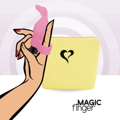 Вибратор на палец FeelzToys Magic Finger Vibrator Pink SO4434 фото