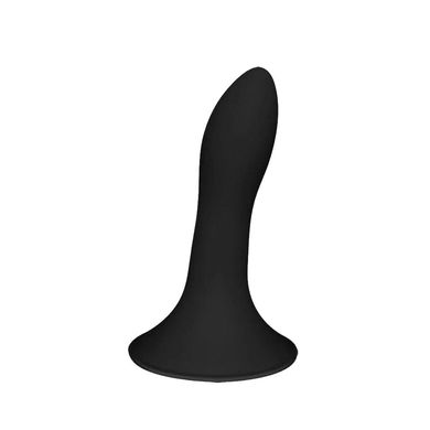 Дилдо з присоскою Adrien Lastic Hitsens 5 Black, відмінно для страпона, діаметр 2,4 см, довжина 13см AD24059 фото