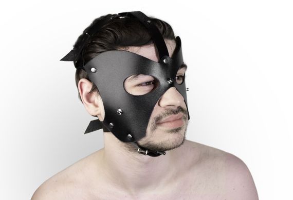 Шкіряна маска собаки 2в1 Feral Feelings, знімна морда SO8248 фото