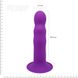Двошаровий ділдо з вібрацією Adrien Lastic Hitsens 3 Purple, відмінно для страпона, діаметр 4 см, до SO5053 фото 2