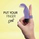 Вибратор на палец FeelzToys Magic Finger Vibrator Purple SO4435 фото 3