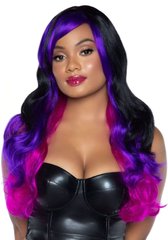 Leg Avenue Allure Multi Color Wig Black/Purple SO8007 фото