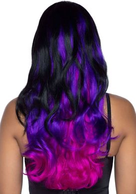 Leg Avenue Allure Multi Color Wig Black/Purple SO8007 фото