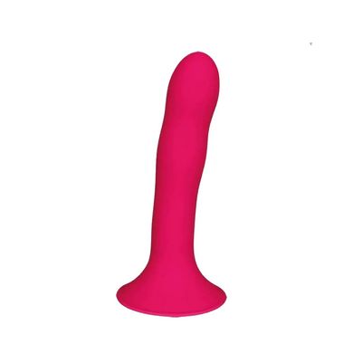 Дилдо с присоской Adrien Lastic Hitsens 4 Pink, отлично для страпона, диаметр 3,7см, длина 17,8см AD24041 фото