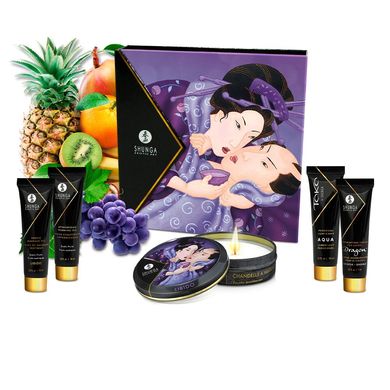 Подарунковий набір Shunga Geishas Secrets – Exotic Fruits для розкішної ночі вдвох SO7823 фото