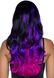 Leg Avenue Allure Multi Color Wig Black/Purple SO8007 фото 2