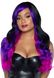Leg Avenue Allure Multi Color Wig Black/Purple SO8007 фото 1