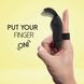 Вибратор на палец FeelzToys Magic Finger Vibrator Black SO4436 фото 3