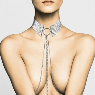 Украшение Bijoux Indiscrets Desir Metallique Collar - Silver SO5919 фото