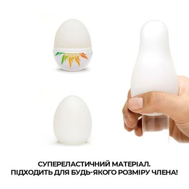Мастурбатор-яйцо Tenga Egg Shiny Pride Edition SO3815 фото
