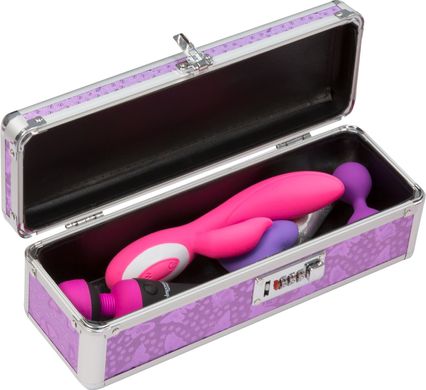 Кейс для хранения секс-игрушек BMS Factory - The Toy Chest Lokable Vibrator Case с кодовым замком SO5562 фото